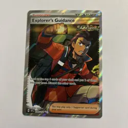 Explorer's Guidance 200/162 Pokemon TCG S&V Temporal Forces Trainer Ultra Rare - Image 3