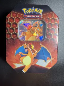 Pokémon TCG: Hidden Fates Tin Charizard New Sealed - Image 4