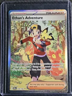 Pokémon TCG Ethan's Adventure 236/182 Special Illustration Destined Rivals - Image 3