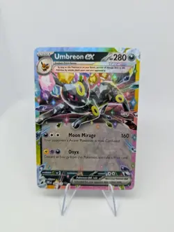 Umbreon ex - 060/131 - Double Rare English Pokemon Prismatic Evolutions TCG - NM - Image 1