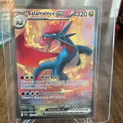 Pokemon Salamence EX 187/159 Journey Together SIR Special Illustration Rare - Image 1