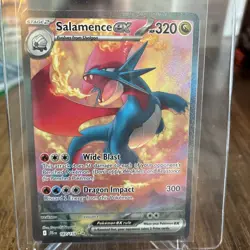 Pokemon Salamence EX 187/159 Journey Together SIR Special Illustration Rare - Image 3