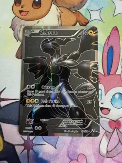 Pokémon Zekrom Full Art 114/114 Black and White 2011 Black Background - LP - Image 7