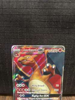 Pokemon Black Star Promo Charizard GX SM60 - Image 1