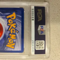 1999 Pokemon Game Charizard #4 PSA 8 - Image 5