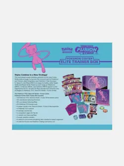 Pokemon Center Exclusive Sword & Shield Fusion Strike Elite Trainer Box (ETB) - Image 4