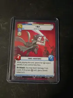 Rey Keeping the Past (Hyperspace) (Star Wars Unlimited) Normal - Image 3