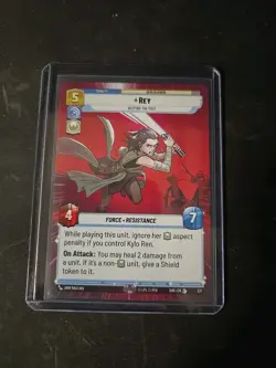 Rey Keeping the Past (Hyperspace) (Star Wars Unlimited) Normal - Image 6