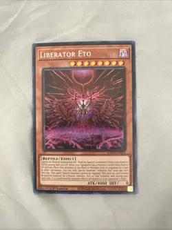 Yugioh! Liberator Eto - SUDA-EN023 - Secret Rare - 1st Edition Near Mint, Englis - Image 1