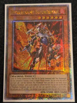 Metalflame Swordsman SUDA-EN014 Quarter Century Secret Rare 1st Ed NM Yugioh - Image 1