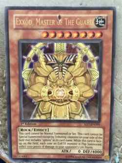 Exxod, Master of the Guard SD7-EN001 Structure Deck: Invincible Fortress 1st Edition - Image 1