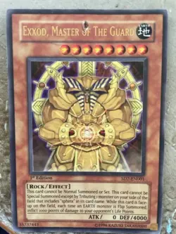 Exxod, Master of the Guard SD7-EN001 Structure Deck: Invincible Fortress 1st Edition - Image 3