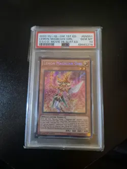Yugioh - Psa 10 Lemon Magician Girl - Mvp1-ens51 Secret Rare - Image 3