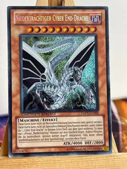 Wicked Cyber End Dragon YMP1-EN004 Secret Rare German VG YUGIOH - Image 1