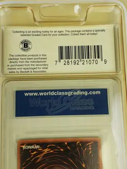 Yu-Gi-Oh! Graded card Pack  UNOPENED  WCG  RARE  Yugioh - Image 11