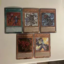 Lot Of 5 Yu-Gi-Oh Holo RARE Cards. All Near Mint. (See Pics & Description) - Image 1