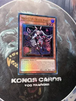 CRBR-EN015 Maliss P White Rabbit Ultra Rare 1st Edition Yu-Gi-Oh! NEW - Image 1