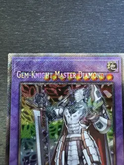 YuGiOh! Gem-Knight Master Diamond RA04 - Misprint Error Name Shift 1st Edition - Image 16