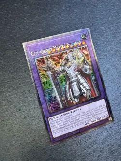 YuGiOh! Gem-Knight Master Diamond RA04 - Misprint Error Name Shift 1st Edition - Image 6