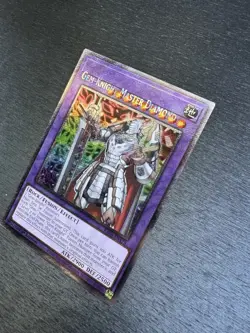YuGiOh! Gem-Knight Master Diamond RA04 - Misprint Error Name Shift 1st Edition - Image 7