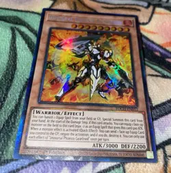 Yugioh Immortal Phoenix Gearfried TOCH-EN012 Collectors Rare NM 1st Toon Chaos - Image 2