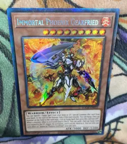 Yugioh Immortal Phoenix Gearfried TOCH-EN012 Collectors Rare NM 1st Toon Chaos - Image 4