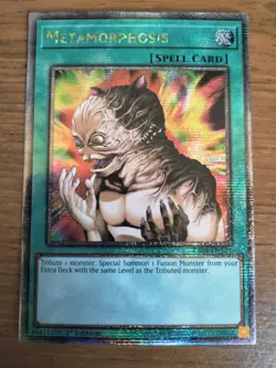 Yu-Gi-Oh! TCG - Metamorphosis (RA04-EN123) - Quarter Century Secret Rare - Image 3