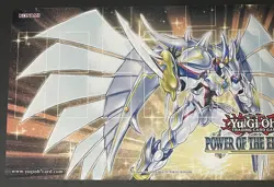 Yugioh Official Playmat Power Of The Elements Sneak Peek POTE Konami Used - Image 15