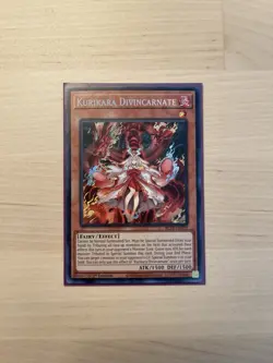 Yugioh Kurikara Divincarnate Secret Rare BLTR-EN079 1st Ed English NM - Image 2