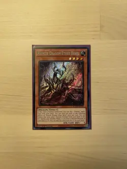 Yugioh Primite Dragon Ether Beryl Secret Rare BLMM-EN130 1st Edition NM - Image 1