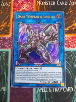 Yu-Gi-Oh! Dark Templar @Ignister IGAS-EN045 Ultra Rare 1st Edition Near Mint - Image 1