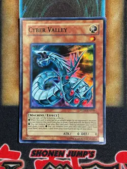 Yugioh Cyber Valley PTDN-EN010 Super Rare MP - Image 2