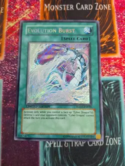 Yu-Gi-Oh! Evolution Burst HA01-EN030 Secret Rare Limited Near Mint - Image 1