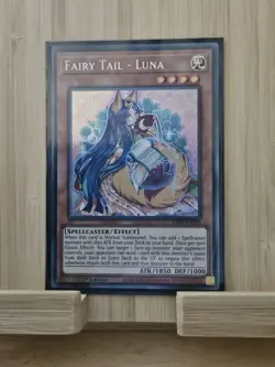 Fairy Tail - Luna RA01-EN009 Secret Rare 1st Edition YuGiOh - Image 1