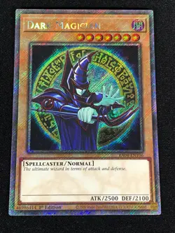Yugioh Dark Magician RA04-EN106 1st Platinum Secret (NM) - Image 2