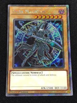 Yugioh Dark Magician RA04-EN106 1st Platinum Secret (NM) - Image 1