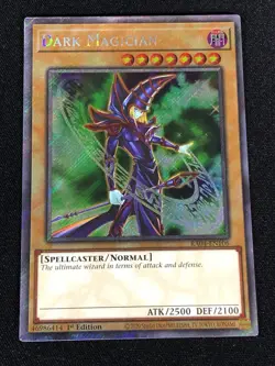 Yugioh Dark Magician RA04-EN106 1st Platinum Secret (NM) - Image 1