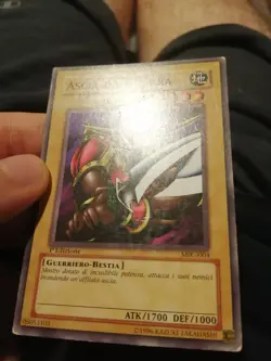 Yugioh War Axe Card MIK-I004 Common 1st First Edition ITA - Image 2