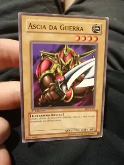 Yugioh War Axe Card MIK-I004 Common 1st First Edition ITA - Image 4