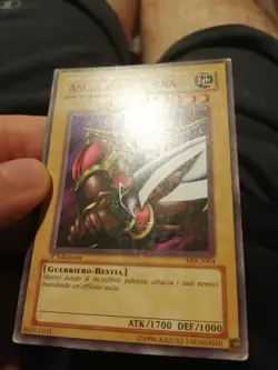 Yugioh War Axe Card MIK-I004 Common 1st First Edition ITA - Image 5