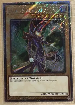 Yu-Gi-Oh! Dark Magician RA04-EN106 Platinum Secret Rare 1st Edition - Image 1