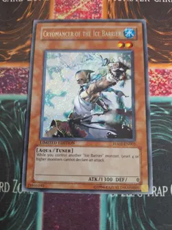 Yu-Gi-Oh! TCG Cryomancer of the Ice Barrier HA01-EN003 Limited Secret Rare NM - Image 5