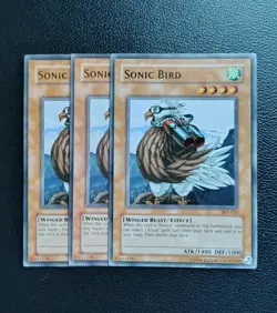 Yu-Gi-Oh - Sonic Bird  X3 - Full Playset - Image 1