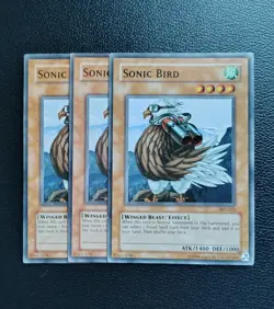 Yu-Gi-Oh - Sonic Bird  X3 - Full Playset - Image 2