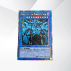 Yugioh TCG LC01-EN001 Obelisk The Tormentor Quarter Century Secret Rare - Image 4
