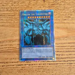 Yugioh TCG LC01-EN001 Obelisk The Tormentor Quarter Century Secret Rare - Image 5
