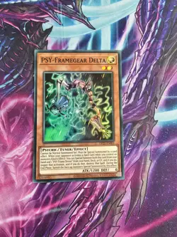 Yugioh Psy-Framegear Delta OP25-EN005 Super Rare OTS - Image 1