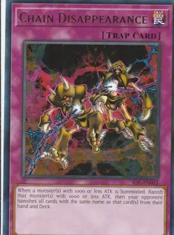 YUGIOH CARD CHAIN DISAPPEARANCE IOC-EN052 / 25TH ANNIVERSARY - Image 1