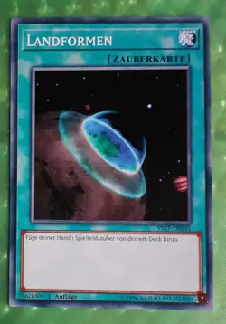 Yu-Gi-Oh YS17, Landforms, "Near Mint", 1st Edition - Image 2