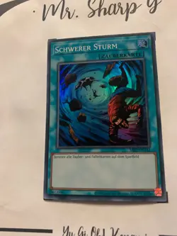 HEAVY STORM - MRD-DE142 GERMAN Yu Gi Oh! SUPER RARE HOLO KONAMI CARD - Image 13